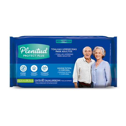 Toallitas Humedas Adulto Plenitud - 42 unidades