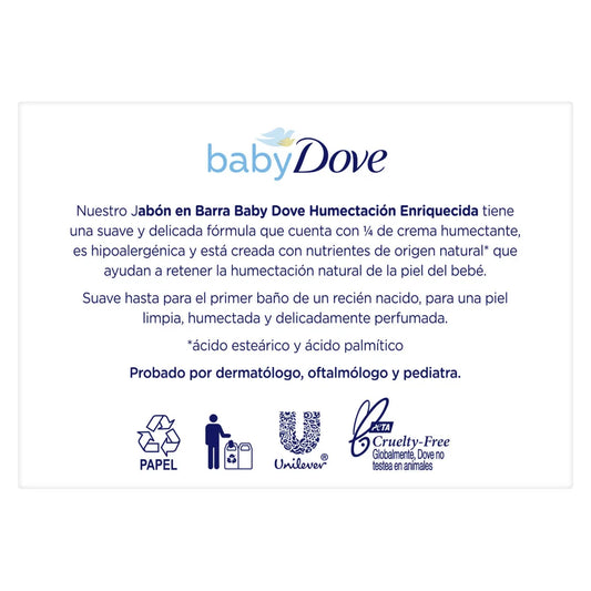 Jabón en Barra Baby Dove - 75 gramos