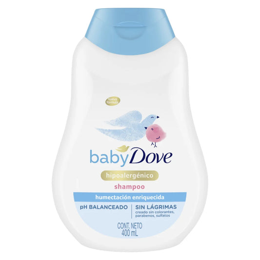 Shampoo Baby Dove Hipoalergénico - 400 ml