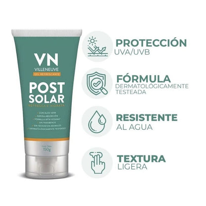 Gel refrescante Post Solar Villeneuve 150 gr