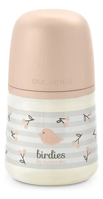 Mamadera SX Pro 150ml 0-3M Suavinex Rosa - Birdies