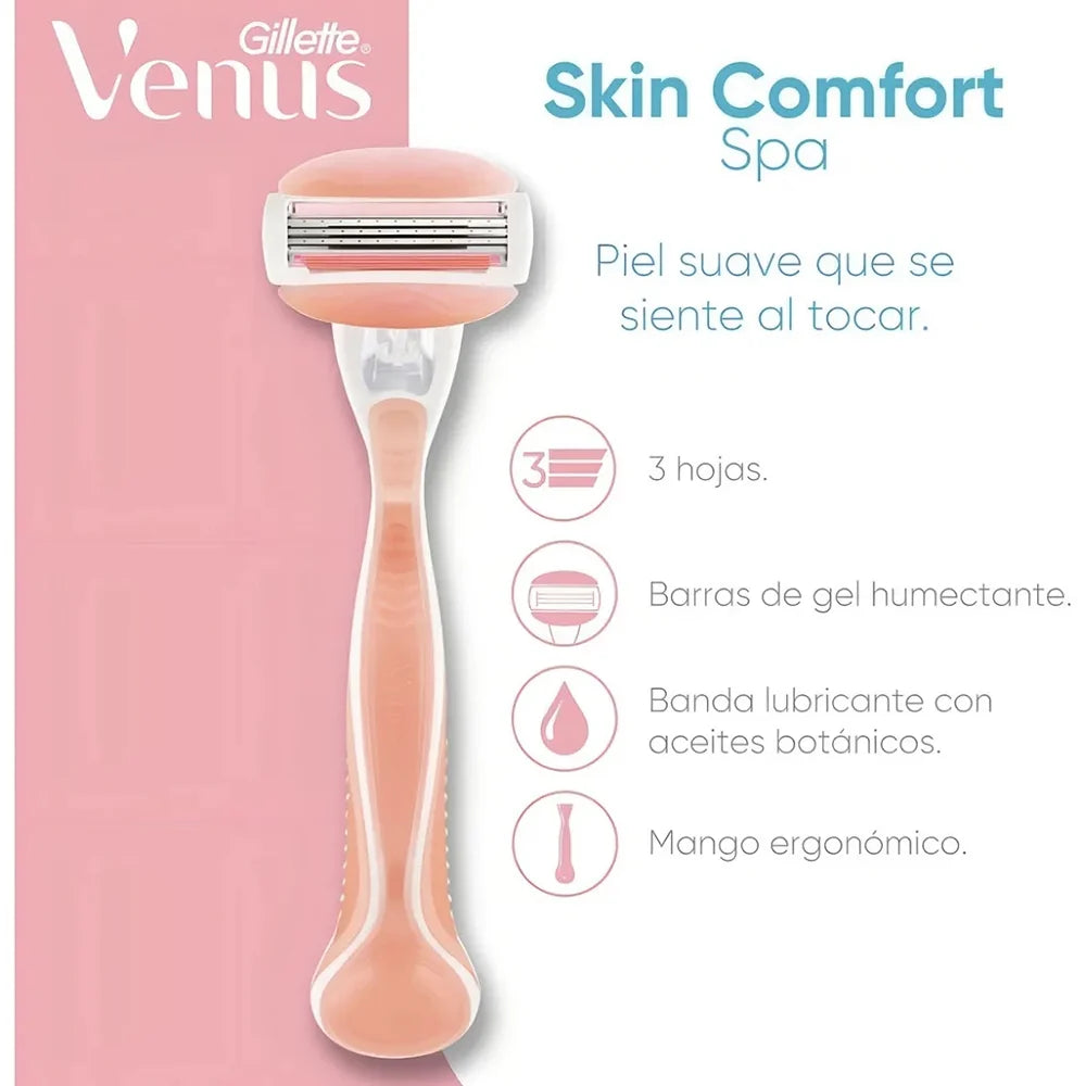 Afeitadora Gillette Venus Spa Skin Comfort 1 Unidad