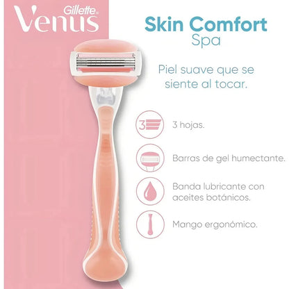 Afeitadora Gillette Venus Spa Skin Comfort 1 Unidad