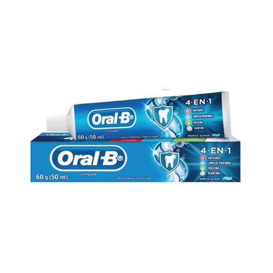 Pasta Dental Oral B 4 en 1 - 60 gramos