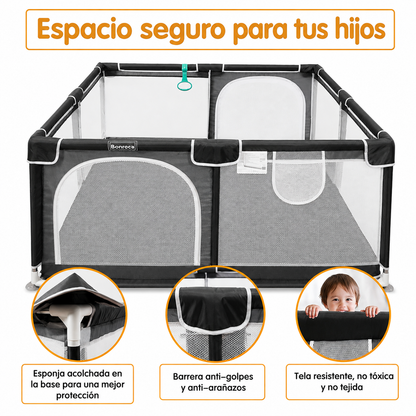 Corral XL para Bebés 3m+ - (150 x 180 x 55 cm)