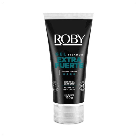 Gel Fijador fuerte poder de fijación, control extremo no deja resiudos 150gr