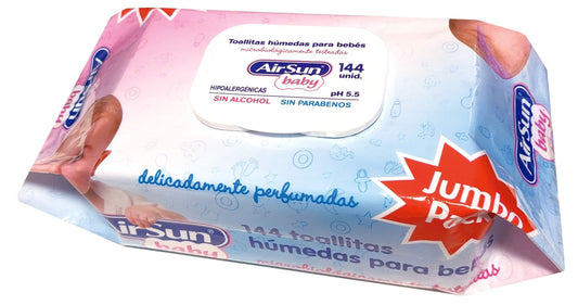 Toallitas Air Sun Baby - 144 unidades