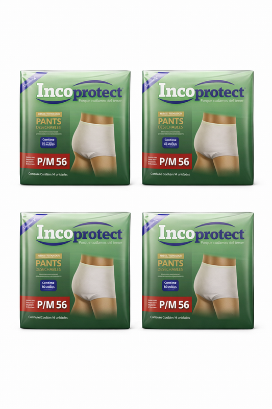 Pants Adultos Incoprotect P/M 56 unidades