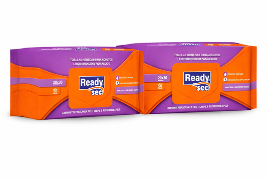 Toallas Húmedas Para Adultos ReadySec X 100 Unidades