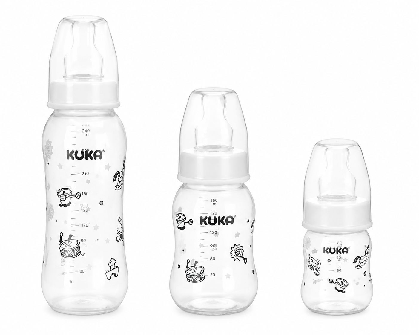 Pack x3 Mamaderas Kuka