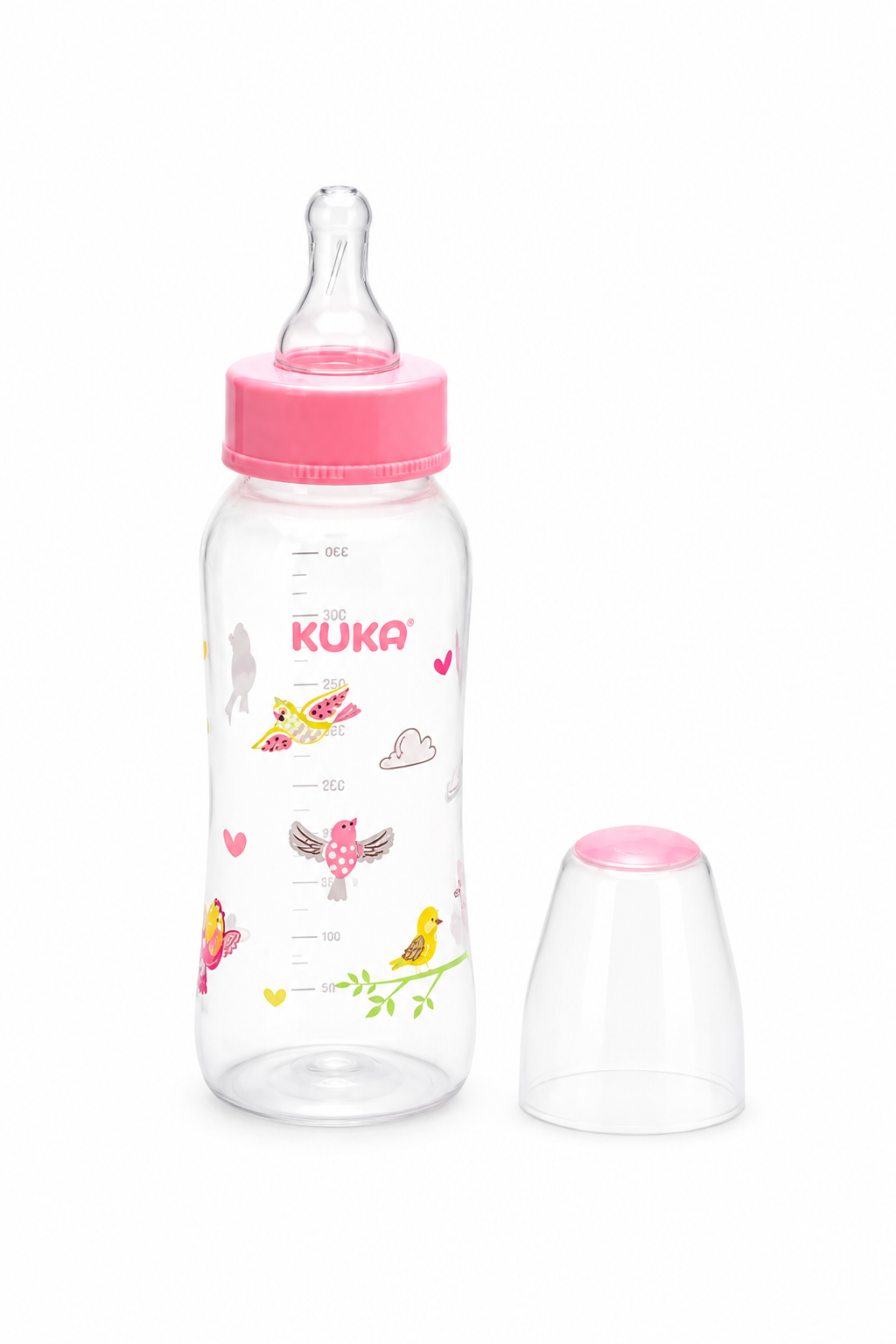 Mamadera +6 meses 250 ml Kuka – Rosada