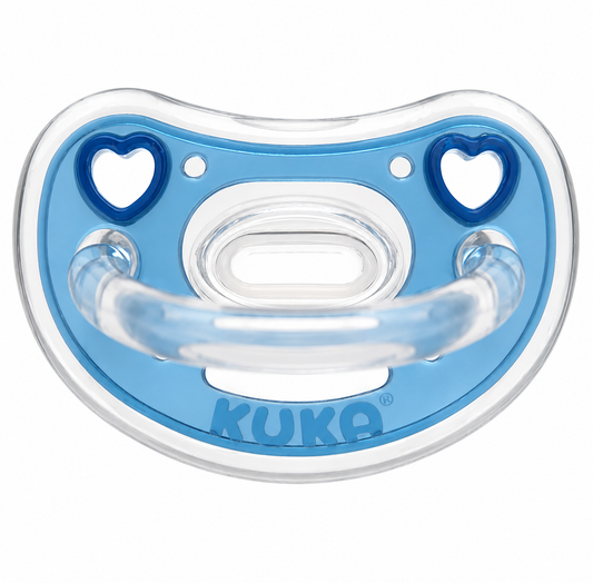 Chupete Elegance Plus Anatómico Kuka Con Estuche Azul T2