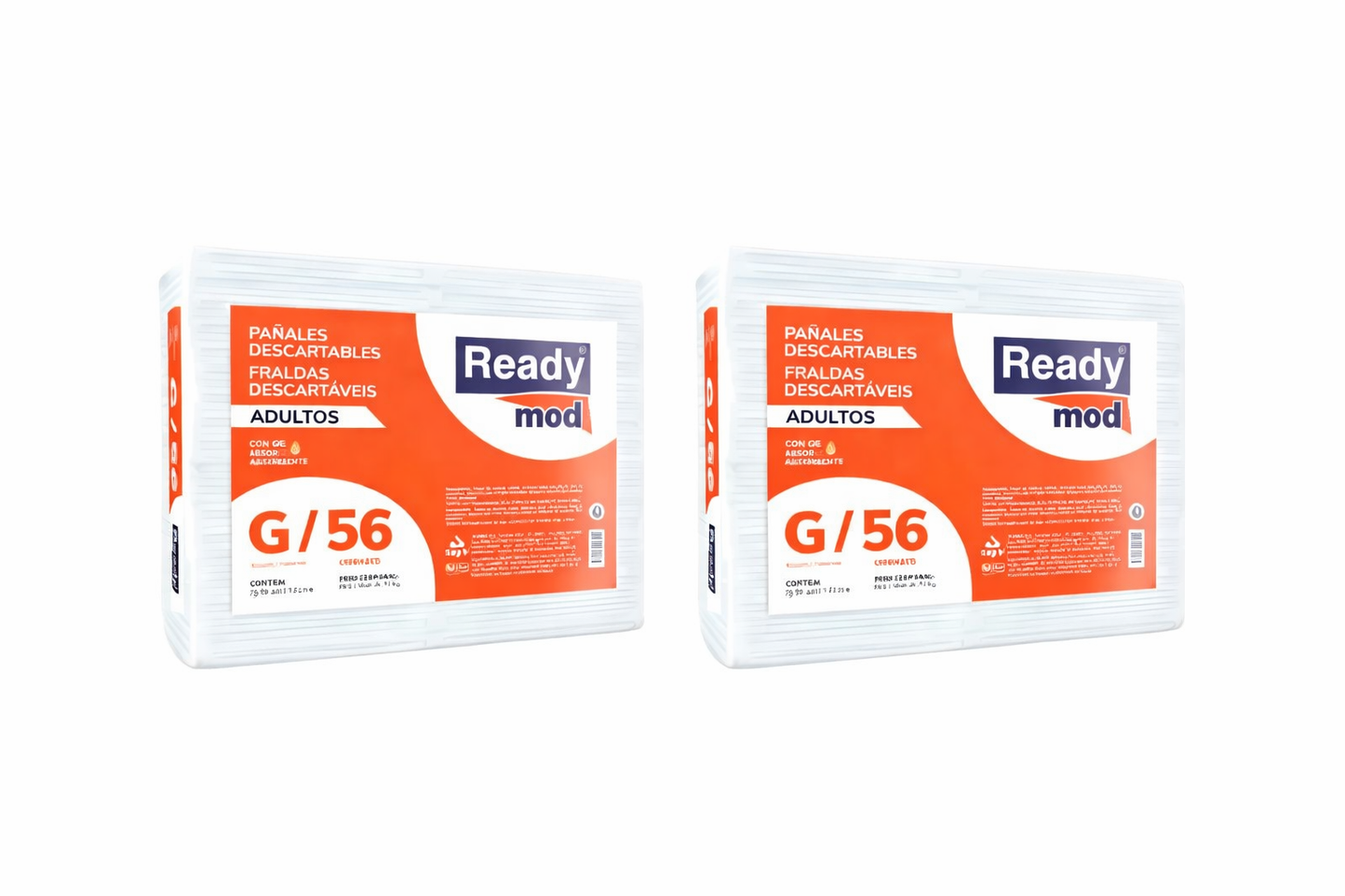 Promo Pañales para Adultos Readymod 112 unidades Talle G