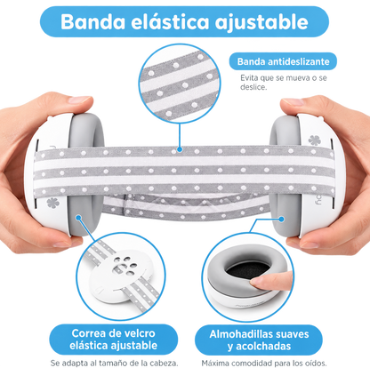 Orejeras Aislantes de Ruido para Bebé
