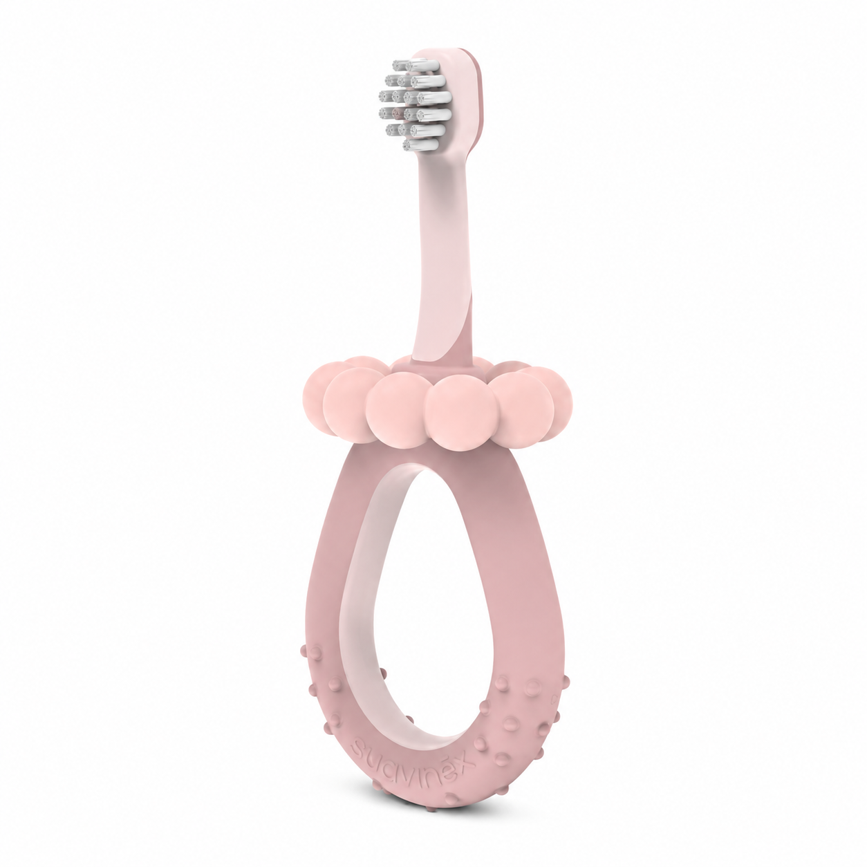 Cepillo de Dientes Baby 0-2A Suavinex - Rosa