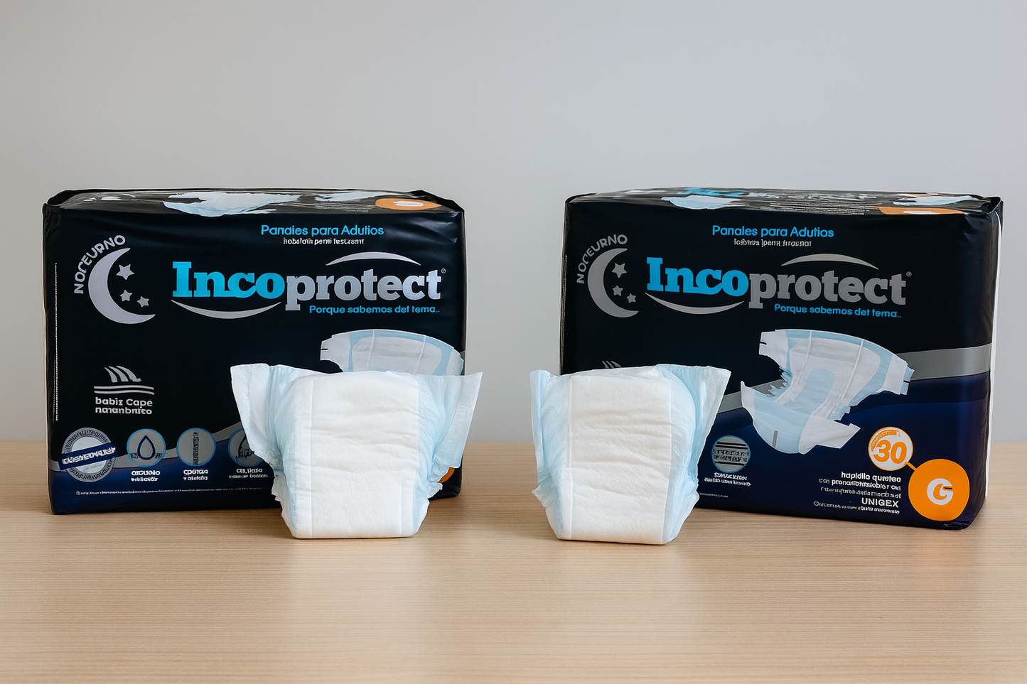 Pañales para Adultos Incoprotect G Nocturnos -60 Unidades