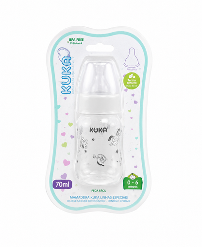 Mamadera 70 ml Kuka Tetina Anatómica – Blanca