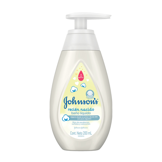 Jabón liquido Johnson Recién Nacido - 200 ml