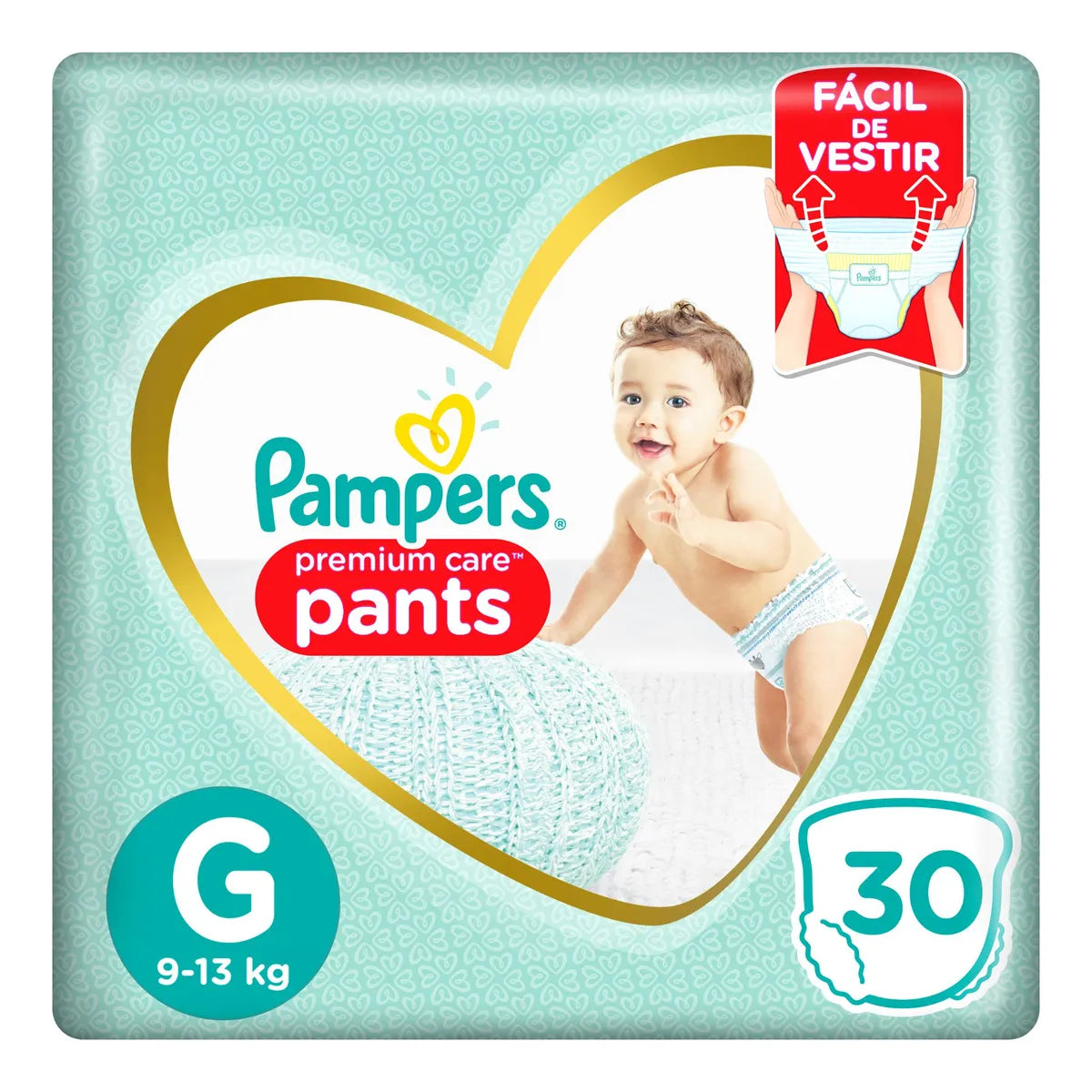 Pañales Pampers Pants Premium care G 30 Unidades