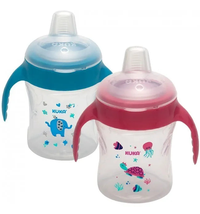 Vaso de Entrenamiento 200 ml Kuka – Rosa