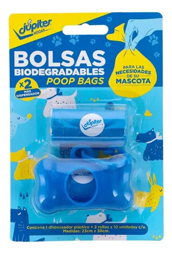 Bolsas Biodegradables Poop Bags x2