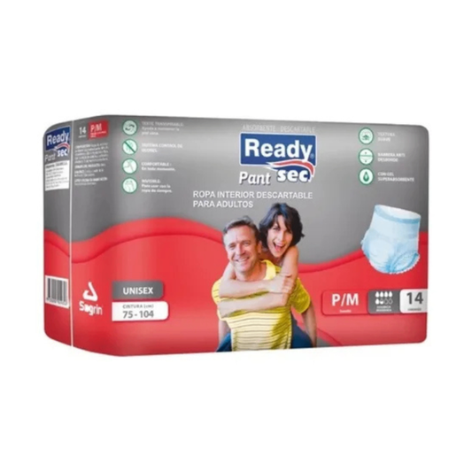 Pants Readysec P/M - 14 Unidades