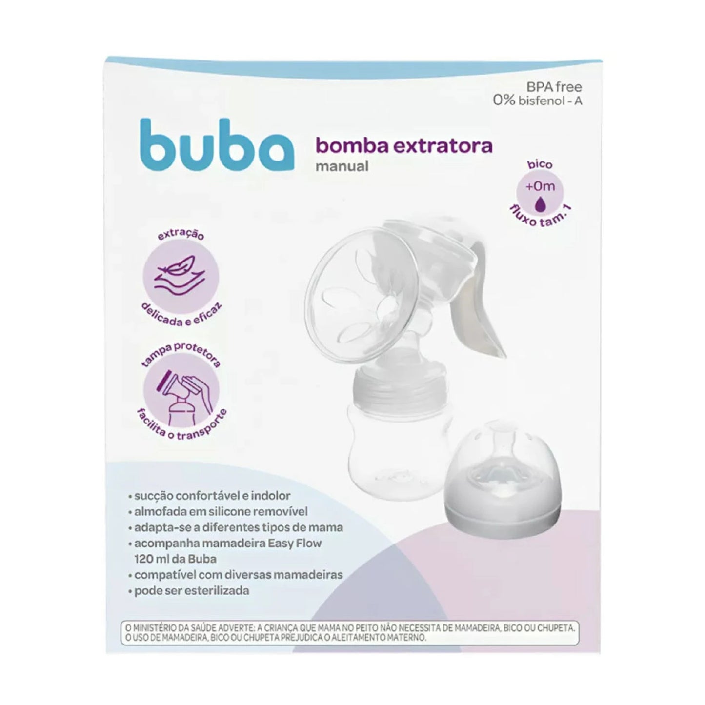 Extractor de Leche Manual Buba