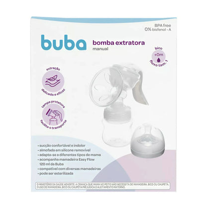 Extractor de Leche Manual Buba