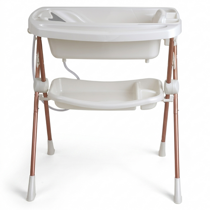 Bañera Para Bebé Con Soporte Plegable Burigotto