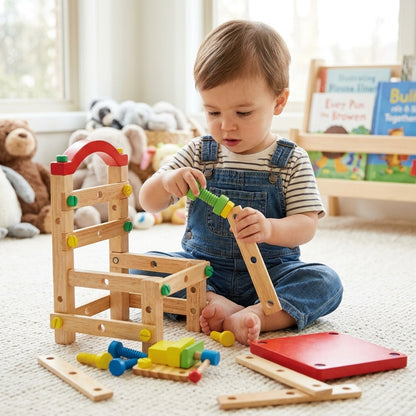 Juego Armar Silla de Madera con Herramientas