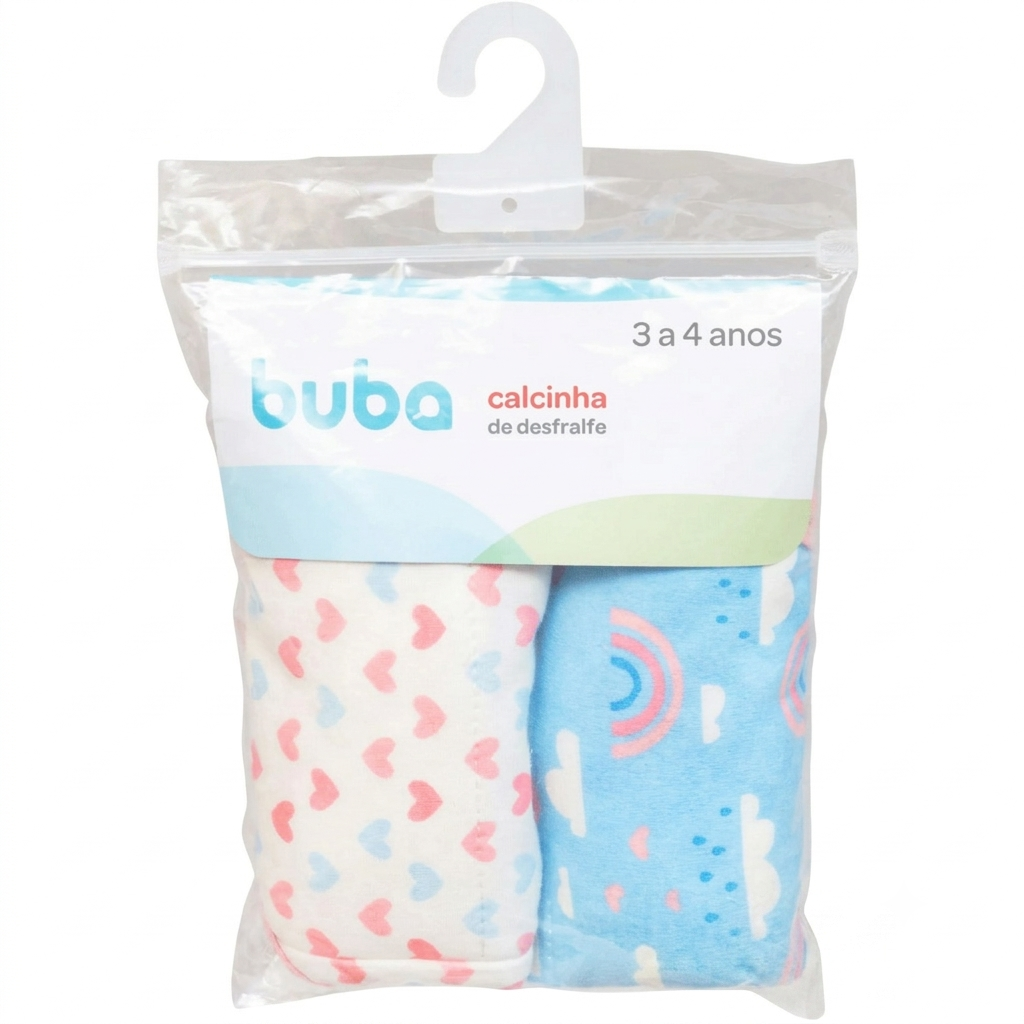 Set x2 Calzones de Transición de 3 a 4 años Rosa - Buba