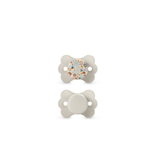 Pack 2 Chupetes Suavinex 0-6M Beige