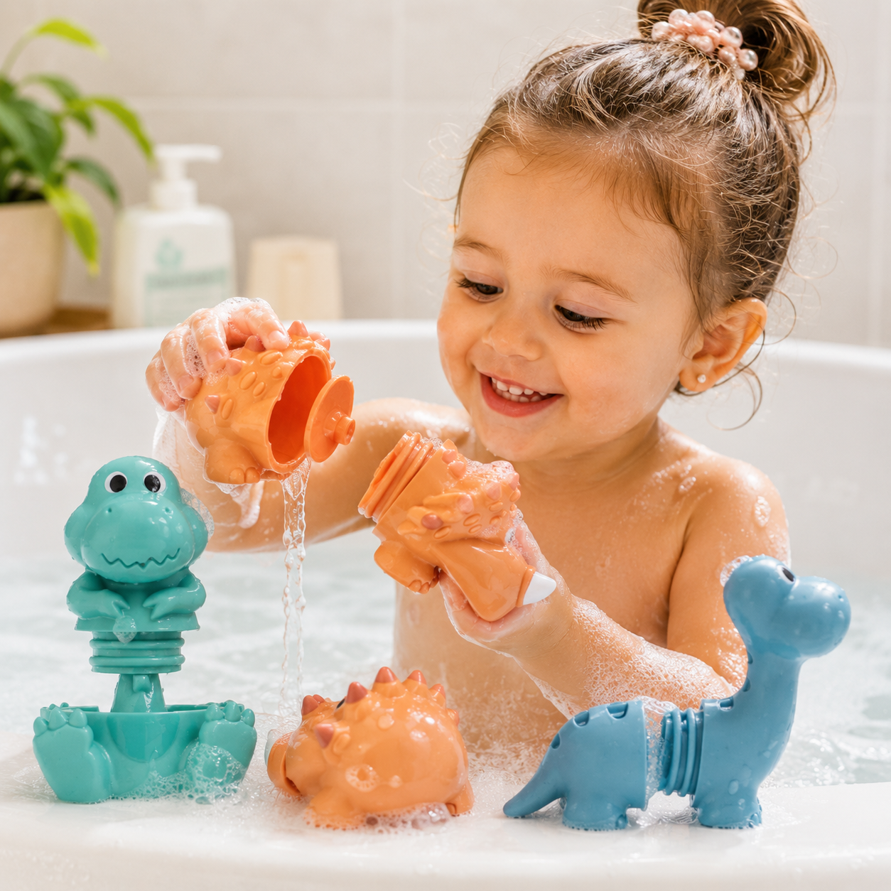 Set Animales para Agua Buba - DINOS