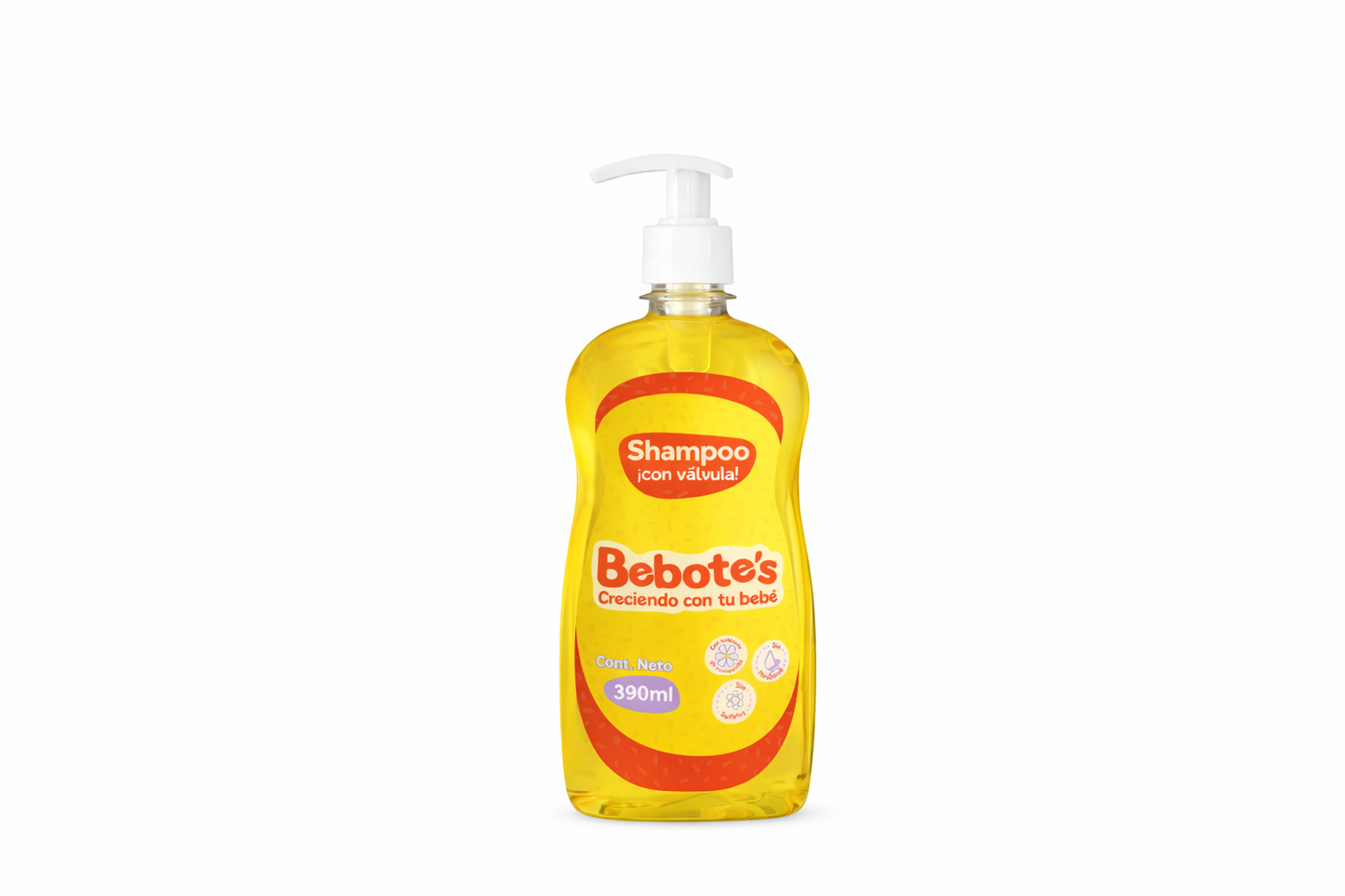 Shampoo Bebotes c/valvula 390ml