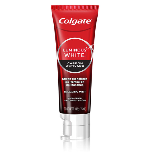Colgate luminous white carbon activado 70gr