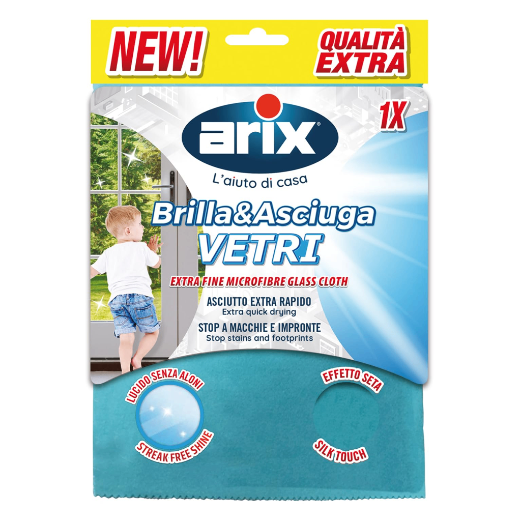 Paño microfibra para vidrios Arix