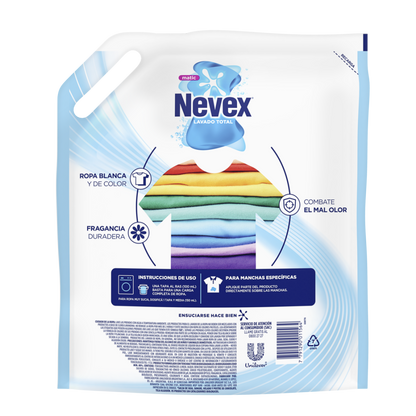 Jabón Líquido para Ropa Nevex 3 Litros