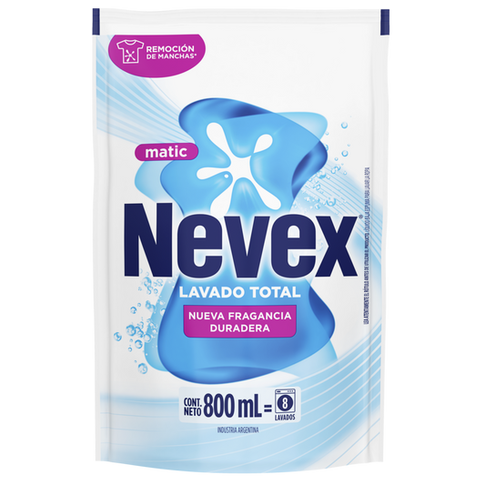 Jabón Líquido para Ropa Nevex 800 ml.