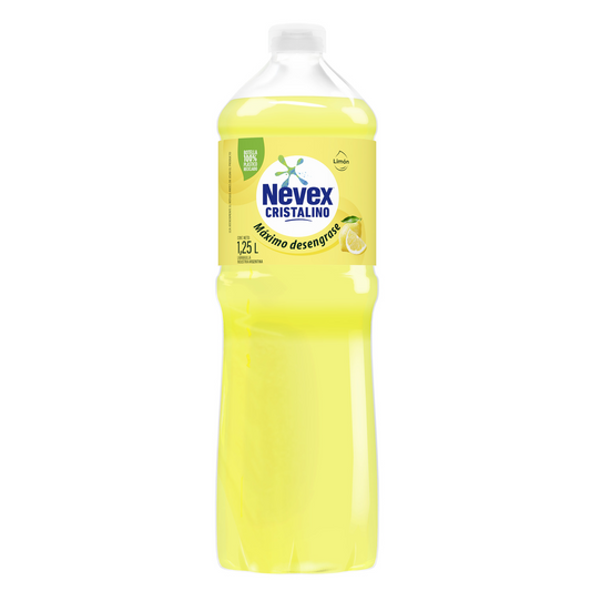 Detergente Nevex Cristalino Limón 1.25 L