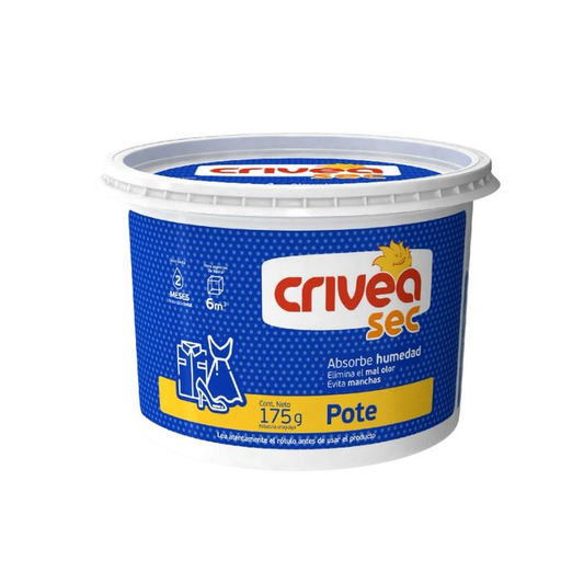 Absorbente de Humedad Crivea Pote - 175 gramos