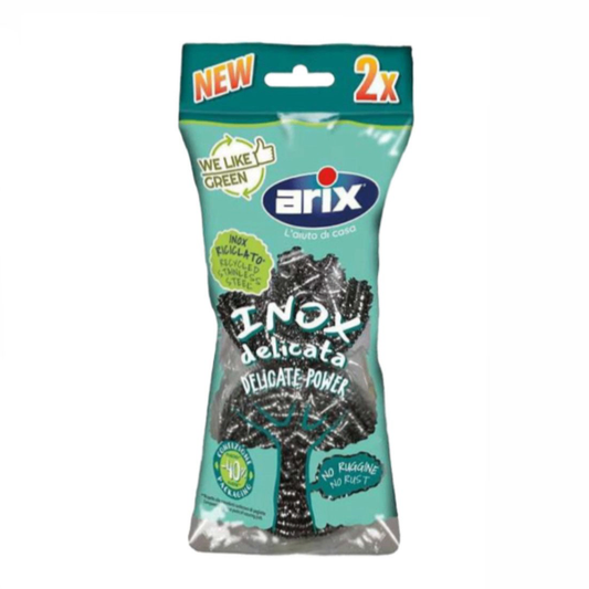 Esponja Arix de acero reciclado - 3 unidades