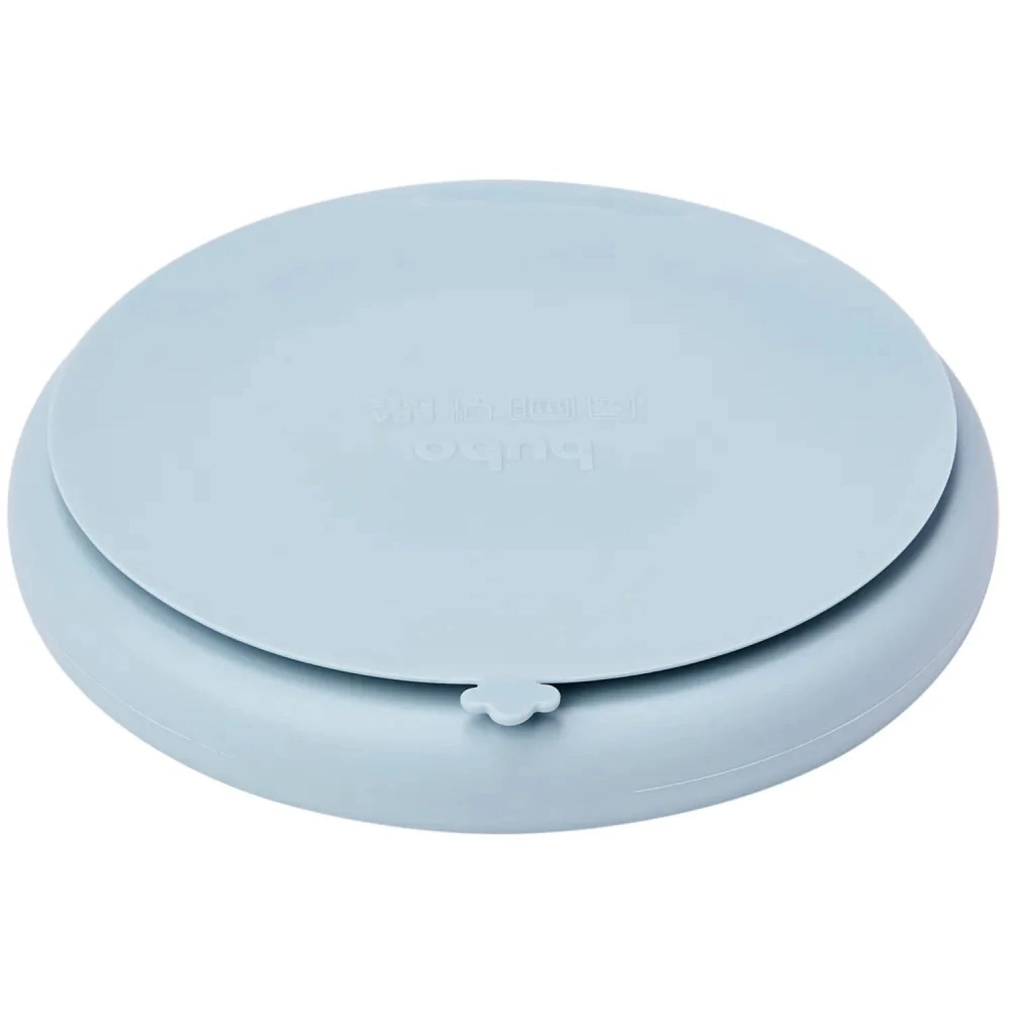 Plato de Silicona para Bebés con Ventosa Color Azul - Buba