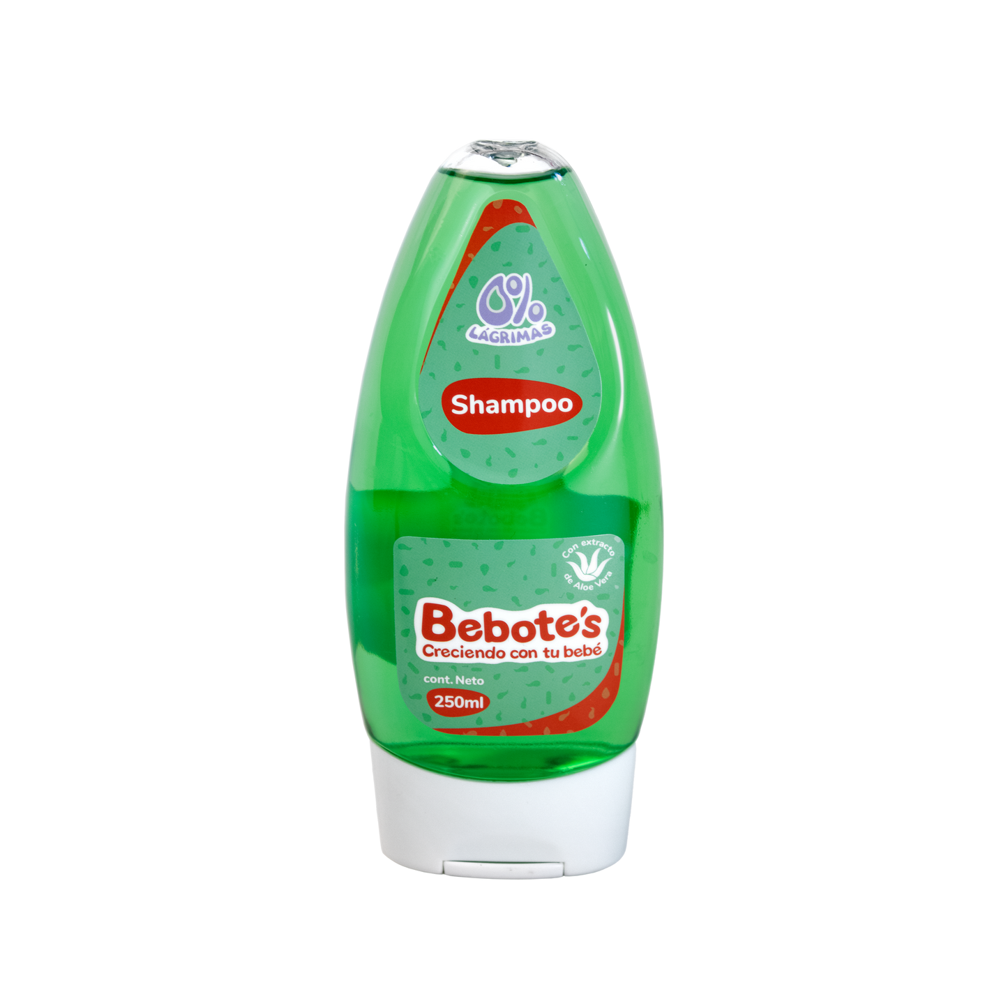 Shampoo Bebotes Aloe Vera 0% Lagrimas 250 Ml