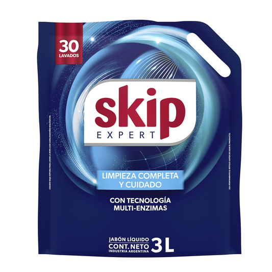 Jabón Líquido para Ropa Skip Regular 3 Litros