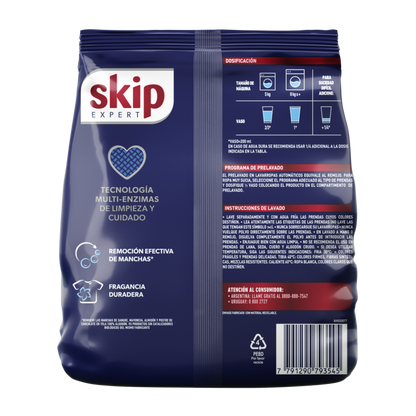 Jabón en Polvo para Ropa Skip pH Balance 2.5 kg