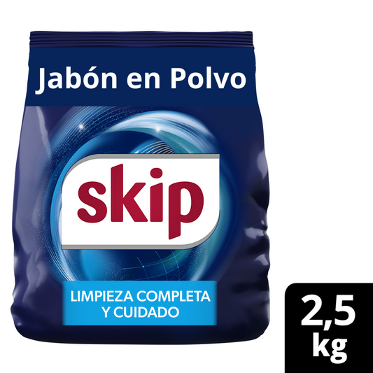 Jabón en Polvo para Ropa Skip pH Balance 2.5 kg