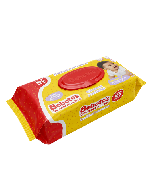 Toallitas Húmedas Bebotes 100 Unidades