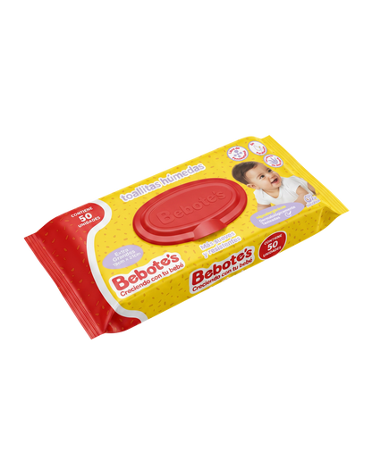 Toallitas Húmedas Bebotes 50 Unidades