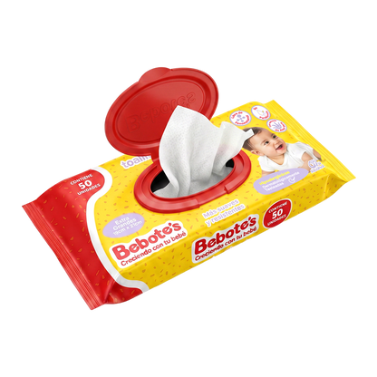 Toallitas Húmedas Bebotes 50 Unidades