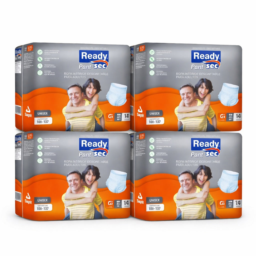 Pants Pañales para Adultos Readysec G/xg 56 Unidades